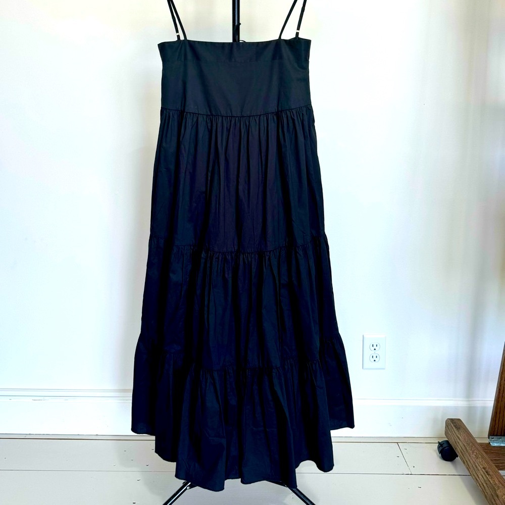 COPY - Bird and Knoll BN adjustable blk halter dress XXS -fits like an XS